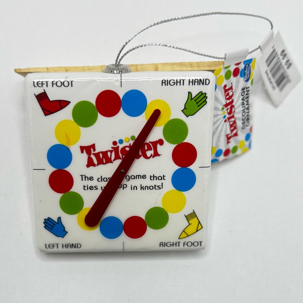 Hasbro Twister Ornament NWT